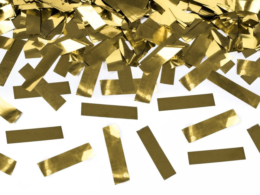 Confetti Kanon Goud 80cm van Partydeco koop je bij Partywinkel