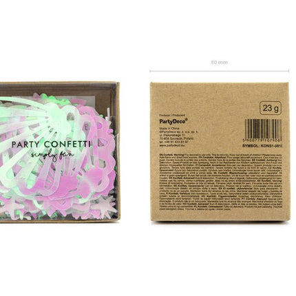 Confetti Zeemeermin van Partydeco koop je bij Partywinkel