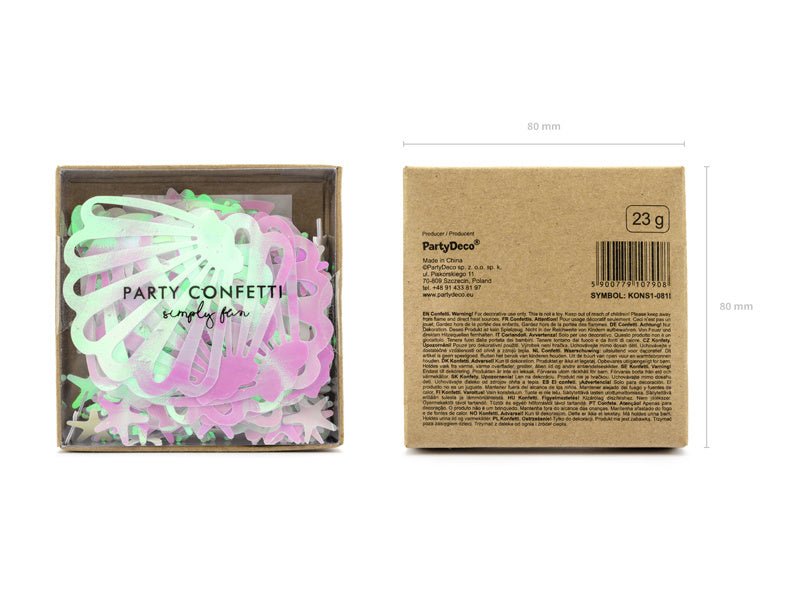 Confetti Zeemeermin van Partydeco koop je bij Partywinkel