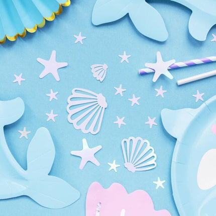 Confetti Zeemeermin van Partydeco koop je bij Partywinkel