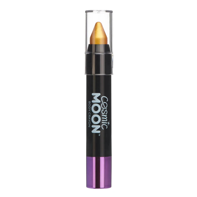 Cosmic Moon Metallic Body Crayons Gold 3.2g van Moon Creations koop je bij Partywinkel