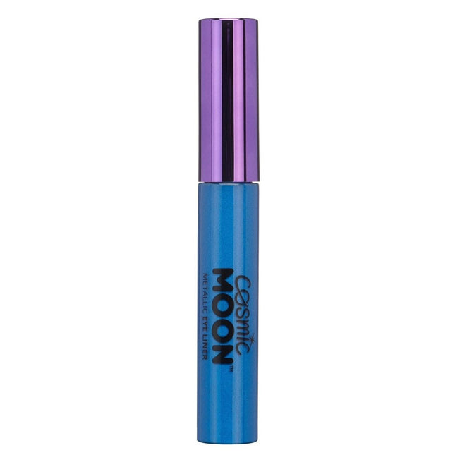 Cosmic Moon Metallic Eye Liner Blue 10ml van Moon Creations koop je bij Partywinkel
