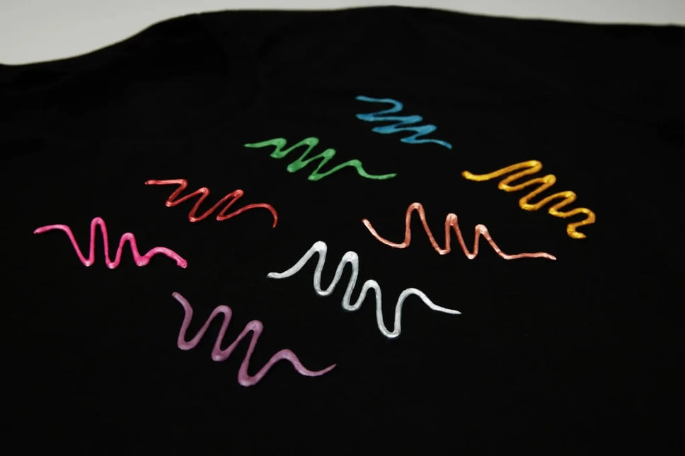 Cosmic Moon Metallic Fabric Paint Green 30ml van Moon Creations koop je bij Partywinkel