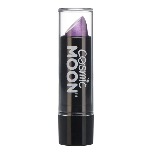 Cosmic Moon Metallic Lipstick Purple 4.2g van Moon Creations koop je bij Partywinkel