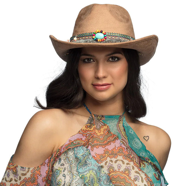 Cowboy Hoed Bruin Festival van Boland koop je bij Partywinkel