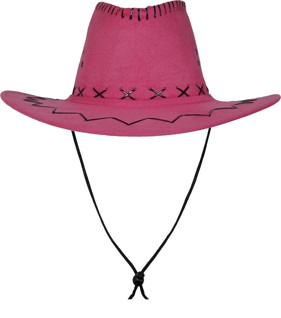 Cowboy Hoed Fuchsia van Fiestas Guirca koop je bij Partywinkel