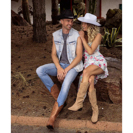 Cowboy Hoed Wit van Boland koop je bij Partywinkel