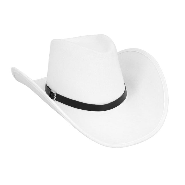 Cowboy Hoed Wit Bronco van Boland koop je bij Partywinkel