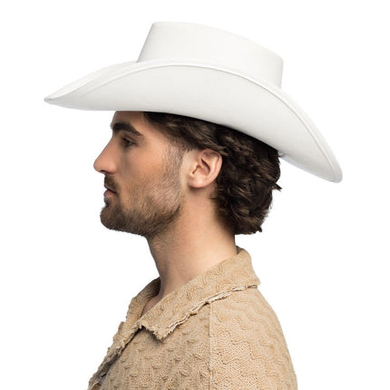 Cowboy Hoed Wit Bronco van Boland koop je bij Partywinkel