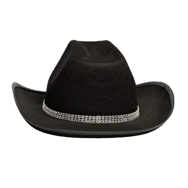 Cowboy Hoed Zwart van Boland koop je bij Partywinkel
