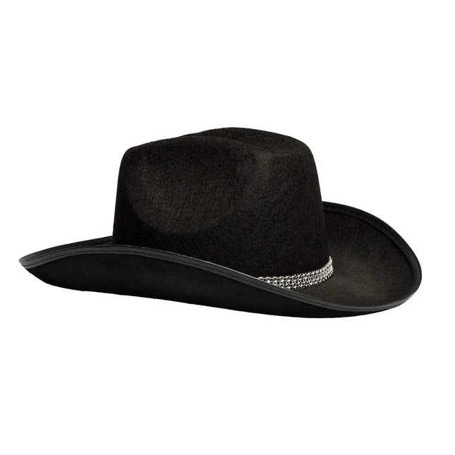 Cowboy Hoed Zwart van Boland koop je bij Partywinkel