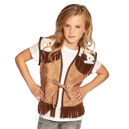 Cowboy Vest Kind van Boland koop je bij Partywinkel