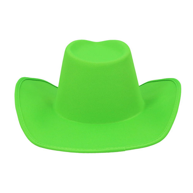 Cowboyhoed Blaze – Neongroen UV van Boland koop je bij Partywinkel