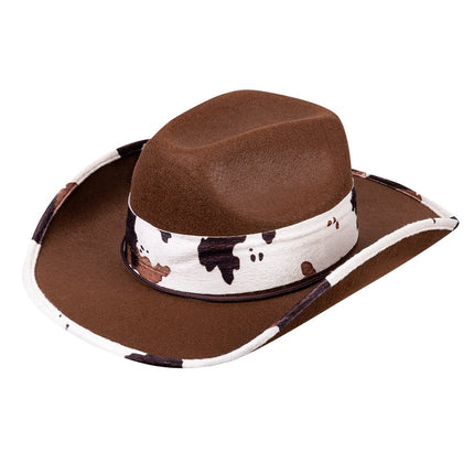 Cowboyhoed Deluxe van Boland koop je bij Partywinkel