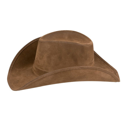 Cowboyhoed Nepleer Bruin 43cm van Boland koop je bij Partywinkel