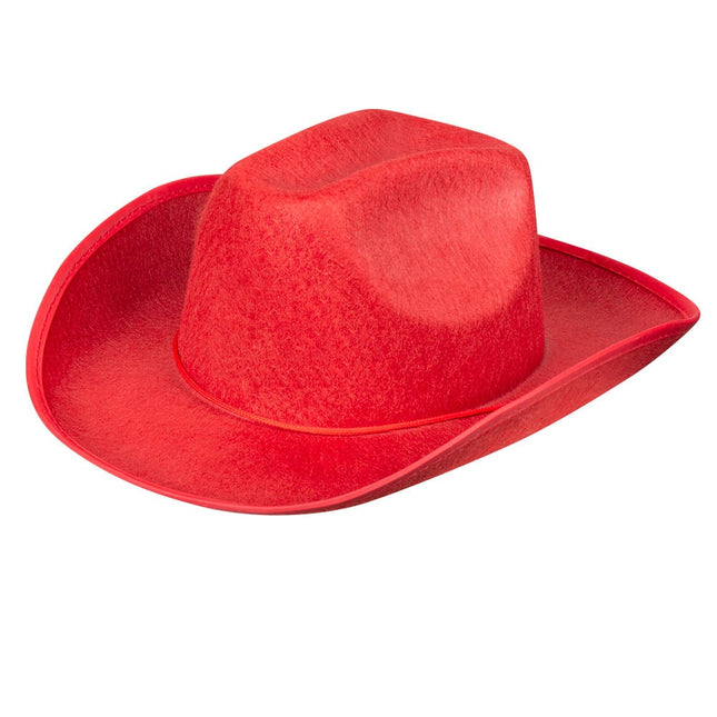 Cowboyhoed Rood van Boland koop je bij Partywinkel