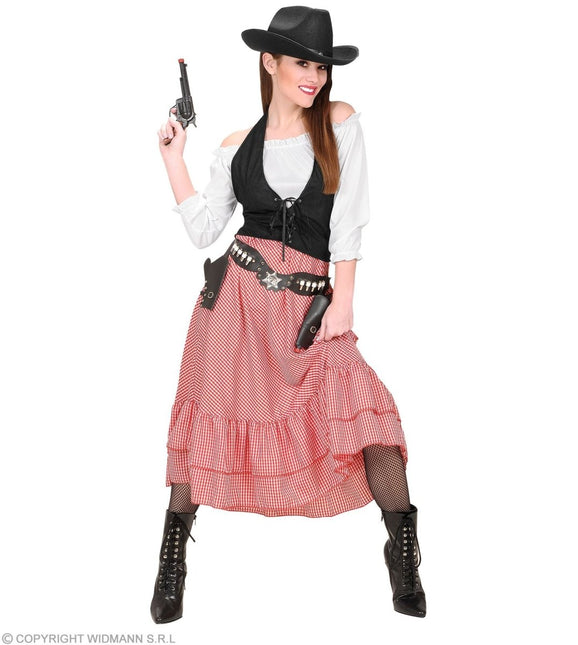 Cowgirl Kostuum 3 delig van Widmann koop je bij Partywinkel