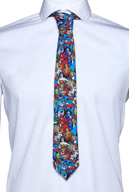 DC Comics Stropdas Justice League van OppoSuits koop je bij Partywinkel