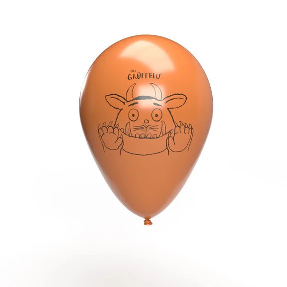 De Gruffalo Ballonnen Blauw Oranje 25cm 10st van VDV Benefit koop je bij Partywinkel