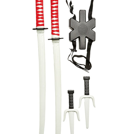 Deadpool Nep Wapenset 5 delig van Rubies koop je bij Partywinkel