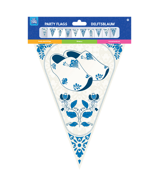 Delftsblauw Slinger 10m van Paper Dreams koop je bij Partywinkel