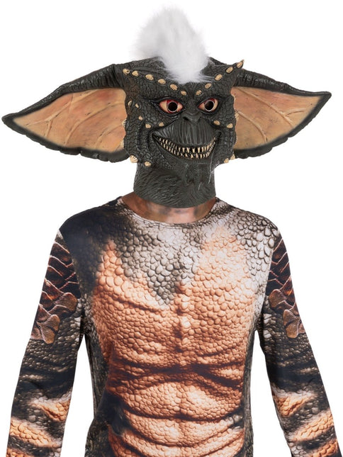 Deluxe Gremlins Stripe Latex Masker van Smiffys koop je bij Partywinkel