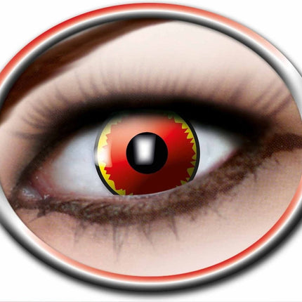 Demonische Rode Lenzen 3 Maanden van PartyXclusive koop je bij Partywinkel