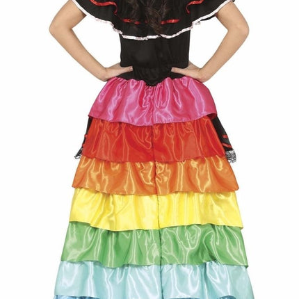 Dia De Los Muertos Halloween Kostuum Dames van Fiestas Guirca koop je bij Partywinkel