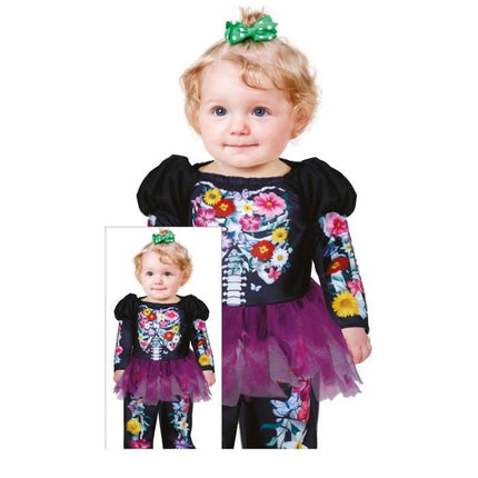 Dia De Los Muertos Kostuum Baby van Fiestas Guirca koop je bij Partywinkel