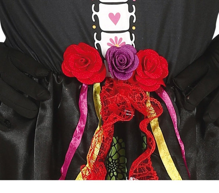 Dia De Los Muertos Kostuum Meisje Bloem van Fiestas Guirca koop je bij Partywinkel