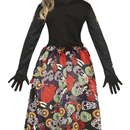 Dia De Los Muertos Kostuum Meisje Bloem van Fiestas Guirca koop je bij Partywinkel