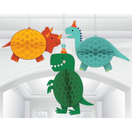Dino Honeycombs 3st van Riethmueller koop je bij Partywinkel