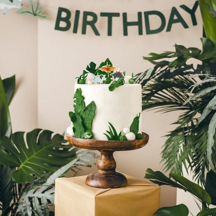 Dinosaurus Kaarsen 3st van Partydeco koop je bij Partywinkel