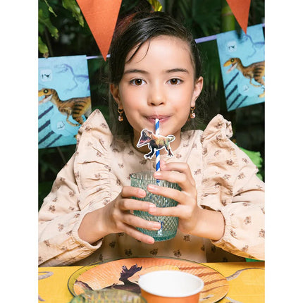 Dinosaurus Letterslinger Joyeux Anniversaire 2,5m van Boland koop je bij Partywinkel