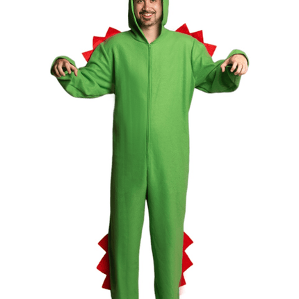 Dinosaurus Onesie Groen van Partychimp koop je bij Partywinkel