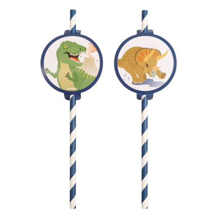 Dinosaurus Rietjes 19,7cm 8st van Riethmueller koop je bij Partywinkel