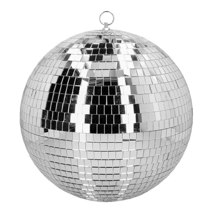 Disco 70S Discobal Zilver 30cm van Boland koop je bij Partywinkel