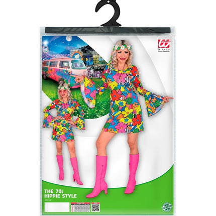 Disco 70S Jurk Dames van Widmann koop je bij Partywinkel