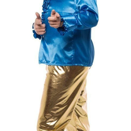 Disco Broek Goud van Partychimp koop je bij Partywinkel