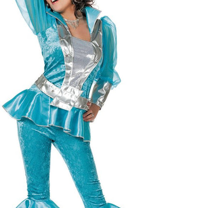 Disco Pak Blauw Dames van Wilbers & Wilbers koop je bij Partywinkel