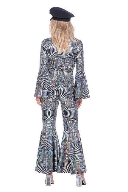 Disco Pak Zilver Dames 2 delig van Wilbers & Wilbers koop je bij Partywinkel