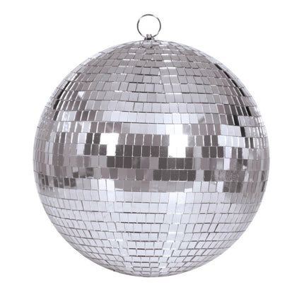 Discobal Zilver 10cm van Fiestas Guirca koop je bij Partywinkel
