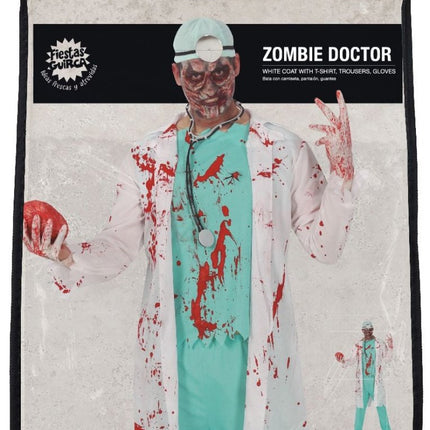 Dokter Zombie Halloween Kostuum Heren van Fiestas Guirca koop je bij Partywinkel