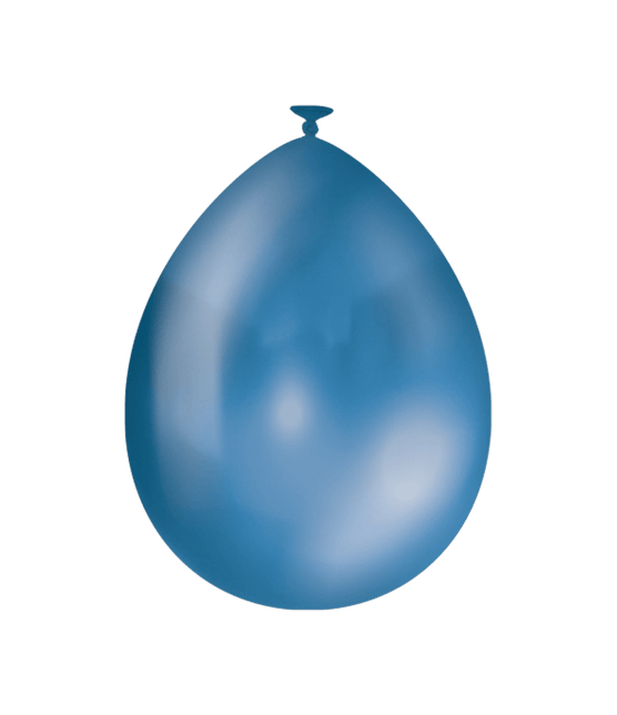Donkerblauwe Ballonnen Metallic 30cm 25st van Paper Dreams koop je bij Partywinkel