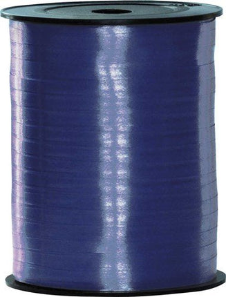 Donkerblauwe Lint 5Mm 500m van Haza Witbaard koop je bij Partywinkel