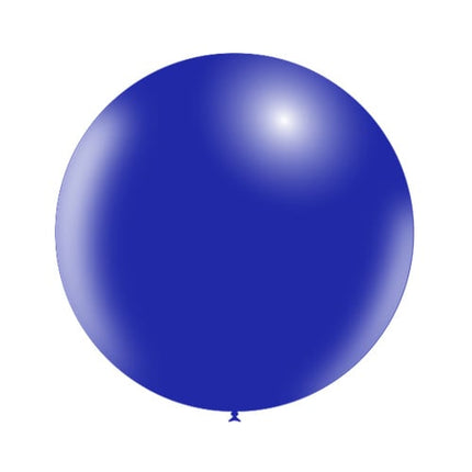 Donkerblauwe Reuze Ballon 60cm van Balloonia koop je bij Partywinkel