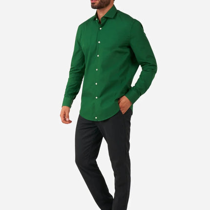 Donkergroen Overhemd Heren OppoSuits van OppoSuits koop je bij Partywinkel
