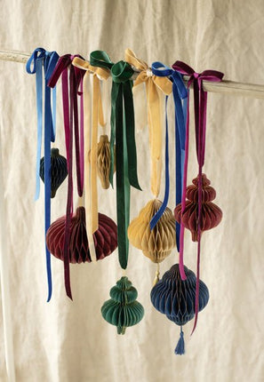 Donkergroene Lint Velour 10m van Partydeco koop je bij Partywinkel