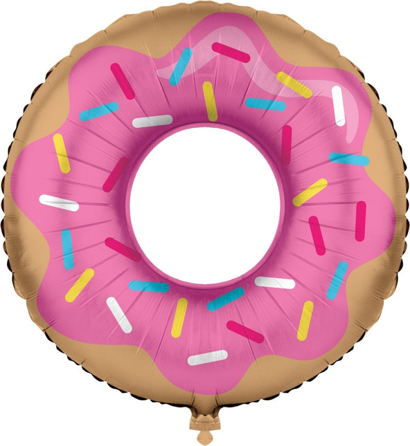 Donut Helium Ballon Leeg 77cm van Creative Converting koop je bij Partywinkel