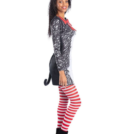 Dr Seuss Cat in the Hat Ladies Kostuum van Smiffys koop je bij Partywinkel